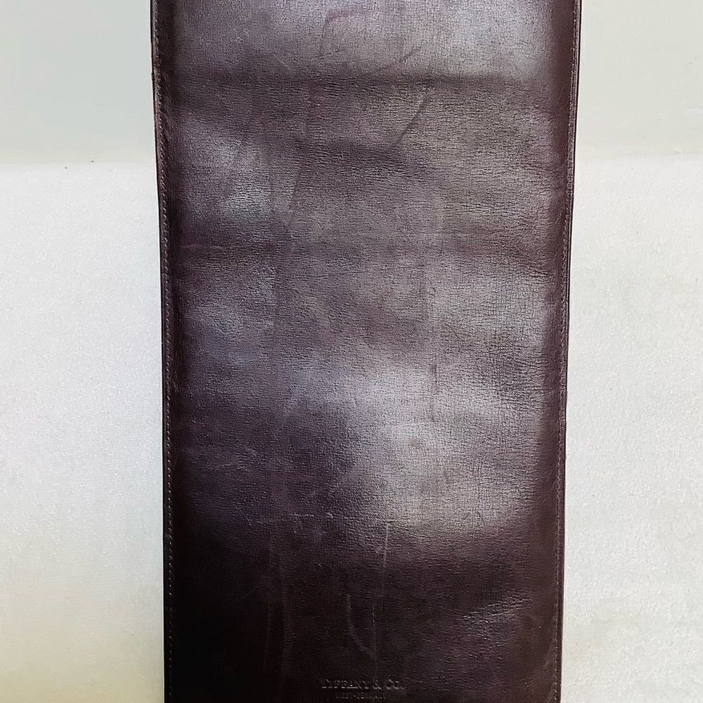 TIFFANY & CO. SOFT LEATHER PASSPORT HOLDER VINTAGE - Picture 4 of 4